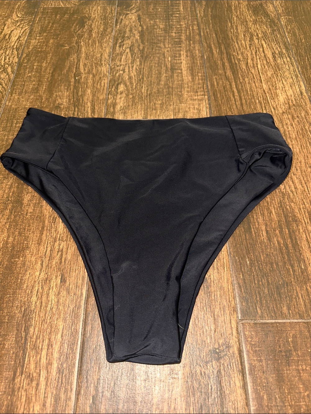 Classic Black High-Waist Bikini Bottom NWOT